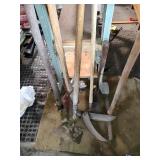 Collection of Old Yard Tools