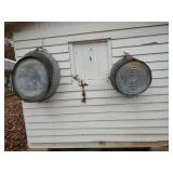 2 Galvanized Tubs