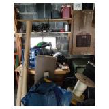 Desk and Contents in Garage - Read Details