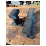 2 Railroad Anvils