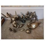 Collection of Brass Animals