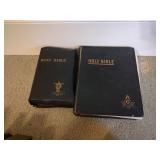 1960 Masonic Bible and 1 Family Bible