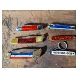6 Single Blade Folding Pocket Knives