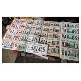 21 Tennessee License Plates