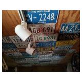 52 Mixed License Plates - Read Details