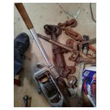 4 Come A Longs and 1 Load Binder