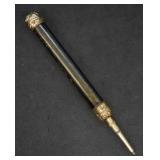 Antique 10k Gold Capped Mechanical Pencil Antique 10k Gold Capped Mechanical Pencil