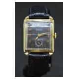 Vintage 10k Gold Filled Gruen Curve X Watch