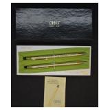 12k Gold Filled Cross Pen & Pencil Set w/ Box