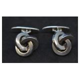 Vintage Aarre & Krogh Sterling Silver Cufflinks