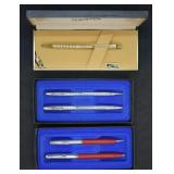 3 pcs. Sheaffer Pen & Pencil Set & 1 Gold Fill Pen 3 pcs. Sheaffer Pen & Pencil Set & 1 Gold Fill Pen