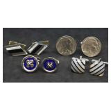 4 pcs. Vintage Cufflinks