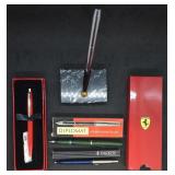 4 pcs. Pens - Diplomat, Parker & Ferrari