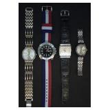 4 pcs. Movado, Soki, Camly & Octo Watches