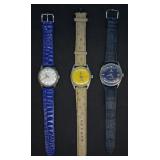 3 pcs. Wantage & Sandoz  Watches