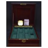 The Bombay Co. Locking Watch Collection Case The Bombay Co. Locking Watch Collection Case