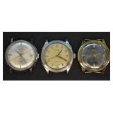 3 pcs. Vintage Watches - Hamilton, Wyler & Ralco