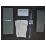 Movado Chronometer Auctomatic Watch w/ Box & Paper