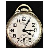 Vintage 1953 ELGIN BW Raymond Railroad Pocket Watc Vintage 1953 ELGIN BW Raymond Railroad Pocket Watc