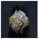 14k Gold Plumb 1.5ctw Diamond Ring 14k Gold Plumb 1.5ctw Diamond Ring