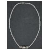 Steling Silver & 18k Gold Necklace Steling Silver & 18k Gold Necklace