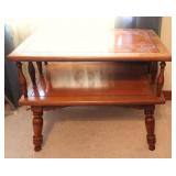 MCM Colonial 2 Tier Side Table