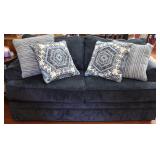 Navy Blue Loveseat