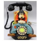 Disney Goofy Talking Telephone Animated Corded Lan
