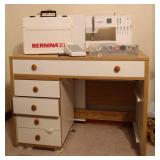 Bernina Activa 130 Sewing Machine w/ Desk ++