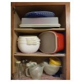 Tupperware Cabinet Contents