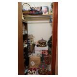 Contents of Christmas Closet