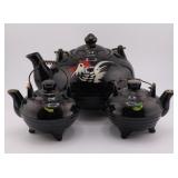 Antique Teapot S&P Shaker Set