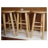 Set of 3 29" Bar Stools