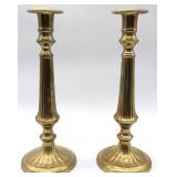 2pc Brass Candle Holder