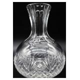Vntg Cut Crystal Decater- Missing Stopper