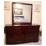 6 Drawer Dresser w/ Mirror