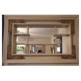 MCM Regal Curio Display Wall Mirror