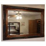 Kirklands Green Ornate Wall Mirror