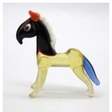 Mini Art Glass Horse