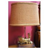 Brass Railroad Steam Train Lamp