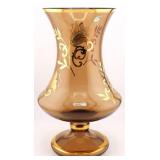 Bohemia Crystal Flower Vase - Chipped