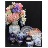 Asian Style Blue & White Pottery ++