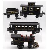 4pc Cast Iron Railroad