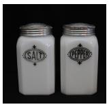 Hazel Atlas Milk Glass S&P Shakers
