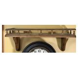 2pc Hanging Wood Shelves