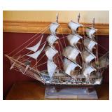 Model of 1814 USS Constitution Ship