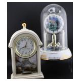 2pc Thomas Kinkade Clocks