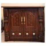 Vintage Side Table Cabinet