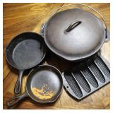 4pc Cast Iron
