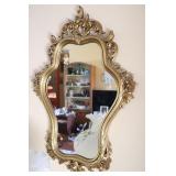 Ornate Syroco Wall Mirror
